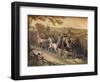 'Stage Coach', c19th century-Matthew Dubourg-Framed Giclee Print