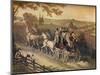 'Stage Coach', c19th century-Matthew Dubourg-Mounted Giclee Print