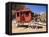 Stage Coach Outside Goulding's Museum, Monument Valley, Arizona/Utah Border, USA-Ruth Tomlinson-Framed Stretched Canvas