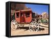 Stage Coach Outside Goulding's Museum, Monument Valley, Arizona/Utah Border, USA-Ruth Tomlinson-Framed Stretched Canvas