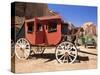 Stage Coach Outside Goulding's Museum, Monument Valley, Arizona/Utah Border, USA-Ruth Tomlinson-Stretched Canvas