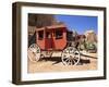 Stage Coach Outside Goulding's Museum, Monument Valley, Arizona/Utah Border, USA-Ruth Tomlinson-Framed Photographic Print