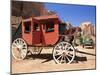 Stage Coach Outside Goulding's Museum, Monument Valley, Arizona/Utah Border, USA-Ruth Tomlinson-Mounted Photographic Print