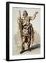 Stage Costume for Fasolt, Character from the Rhine Gold by Richard Wagner, 1876-Carl Friedrich Wilhelm Trautschold-Framed Giclee Print