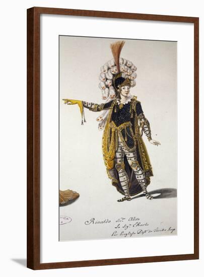 Stage Costume for Opera Armida-Franz Joseph Haydn-Framed Giclee Print