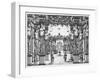 Stage Design by Giacomo Torelli (1608-78) for "Mirame" Performed in 1641 at Theatre Petit Bourbon-null-Framed Giclee Print