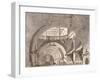 Stage Design for a Theatre Play, 1800S-Pietro Gonzaga-Framed Giclee Print