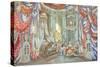 Stage Design for Beaumarchais" "Marriage of Figaro", 1915-Sergei Yurevich Sudeikin-Stretched Canvas