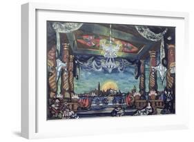 Stage Design for Offenbach's "Tales of Hoffman", 1915-Sergei Yurevich Sudeikin-Framed Giclee Print