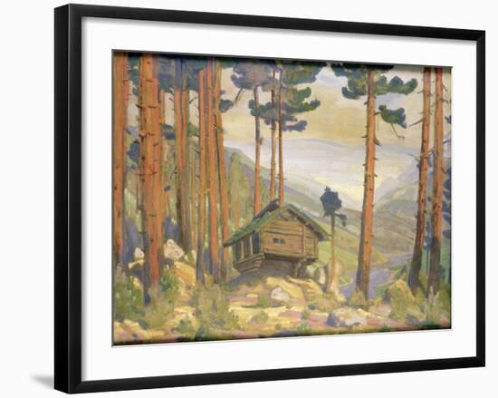 Stage Design For Peer Gynt, 1912-Nikolai Konstantinovich Rerikh-Framed Giclee Print