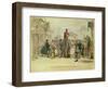 Stage Design for the Ballet La Esmeralda by C. Pugni, 1849-Adolf Charlemagne-Framed Giclee Print