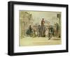 Stage Design for the Ballet La Esmeralda by C. Pugni, 1849-Adolf Charlemagne-Framed Giclee Print