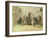 Stage Design for the Ballet La Esmeralda by C. Pugni, 1849-Adolf Charlemagne-Framed Giclee Print