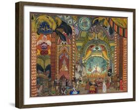 Stage Design for the Ballet the Firebird by I. Stravinsky-null-Framed Giclee Print