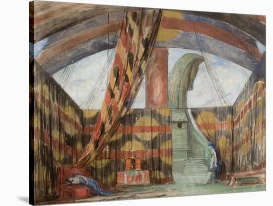 Stage Design for the Bride of Dionysus-Charles Ricketts-Stretched Canvas