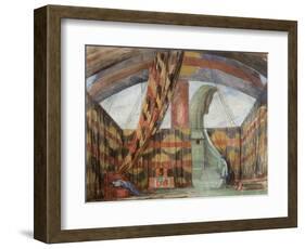 Stage Design for the Bride of Dionysus-Charles Ricketts-Framed Giclee Print