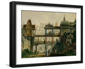 Stage Design for the Opera Askold's Grave by A. Verstovski, 1841-Andreas Leonhard Roller-Framed Giclee Print