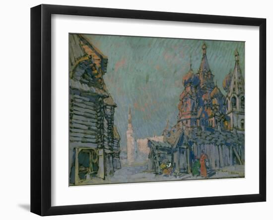 Stage Design for the Opera Khovanshchina by M. Musorgsky, 1911-Konstantin Alexeyevich Korovin-Framed Giclee Print