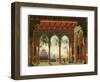 Stage Design for the Opera 'Ruslan and Lyudmila' by M. Glinka, 1842-Andreas Leonhard Roller-Framed Giclee Print