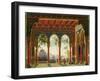 Stage Design for the Opera 'Ruslan and Lyudmila' by M. Glinka, 1842-Andreas Leonhard Roller-Framed Giclee Print