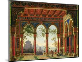Stage Design for the Opera 'Ruslan and Lyudmila' by M. Glinka, 1842-Andreas Leonhard Roller-Mounted Giclee Print