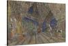 Stage Design for the Opera the Golden Cockerel by N. Rimsky-Korsakov-Konstantin Alexeyevich Korovin-Stretched Canvas