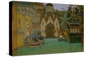 Stage Design for the Opera the Legend of the Invisible City of Kitezh and the Maiden Fevronia, 1907-Appolinari Mikhaylovich Vasnetsov-Stretched Canvas