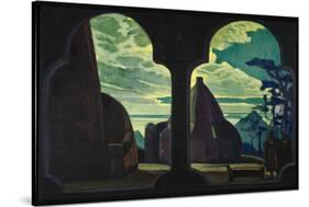 Stage Design for the Opera Tristan and Isolde by R. Wagner, 1912-Nicholas Roerich-Stretched Canvas