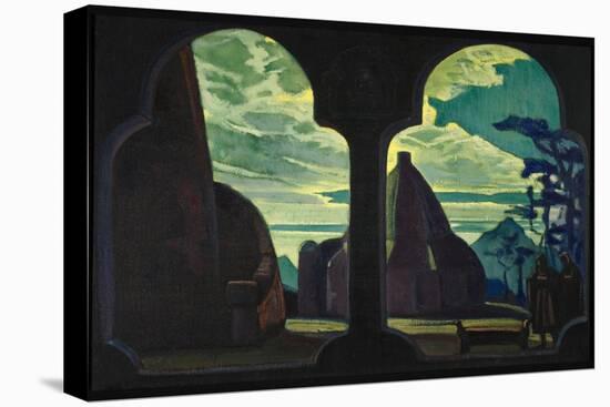 Stage Design for the Opera Tristan and Isolde by R. Wagner, 1912-Nicholas Roerich-Stretched Canvas