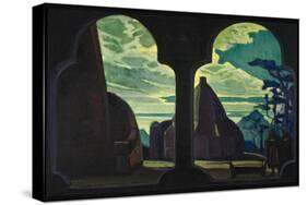 Stage Design for the Opera Tristan and Isolde by R. Wagner, 1912-Nicholas Roerich-Stretched Canvas