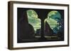 Stage Design for the Opera Tristan and Isolde by R. Wagner, 1912-Nicholas Roerich-Framed Giclee Print