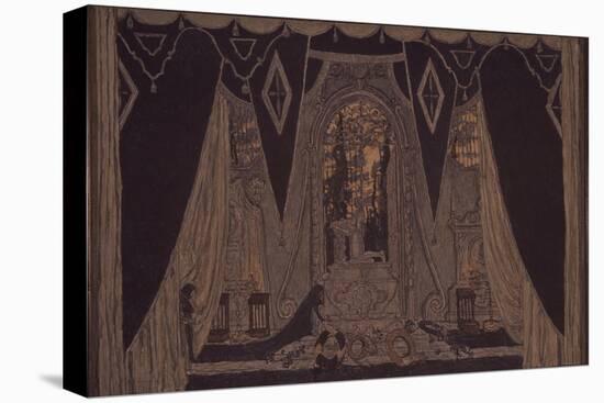 Stage Design for the Play Don Juan by J.-B. Molliére, 1910-Alexander Yakovlevich Golovin-Stretched Canvas