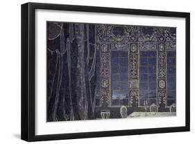 Stage Design for the Play Don Juan by J.-B. Molliére, 1910-Alexander Yakovlevich Golovin-Framed Giclee Print