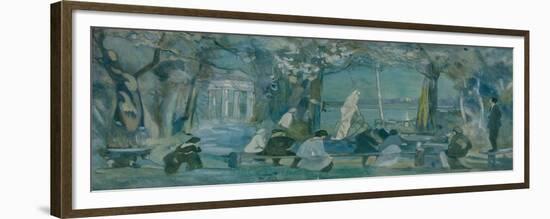 Stage Design for the Play the Seagull by A. Chekhov, 1898-Viktor Andreyevich Simov-Framed Giclee Print