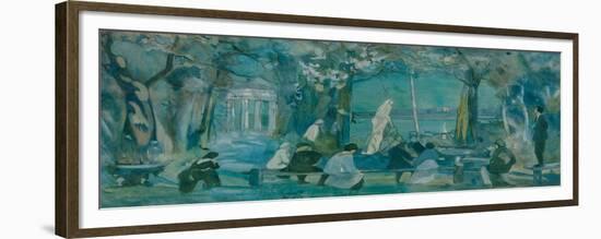 Stage Design for the Play 'The Seagull' by A. Chekhov-Viktor Andreyevich Simov-Framed Premium Giclee Print