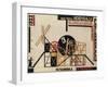 Stage Design for the Theatre Play the Magnificent Cuckold (Le Cocu Magnifiqu)-Lyubov Sergeyevna Popova-Framed Giclee Print