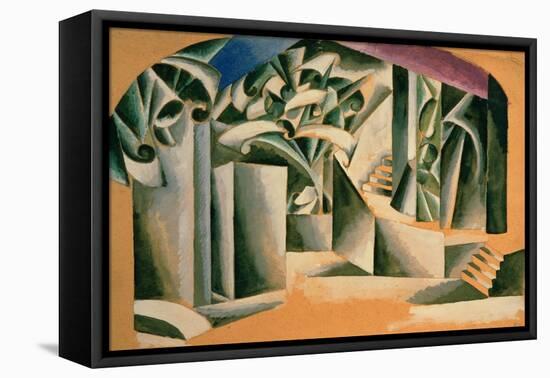 Stage Design For William Shakespeare's Play Romeo and Juliet, 1920-Liubov Sergeevna Popova-Framed Stretched Canvas