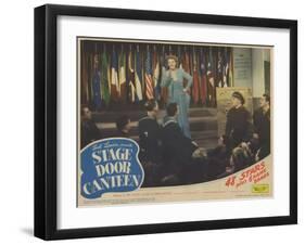 Stage Door Canteen, 1943-null-Framed Art Print