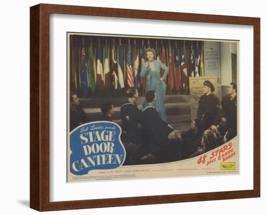 Stage Door Canteen, 1943-null-Framed Art Print