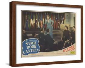 Stage Door Canteen, 1943-null-Framed Art Print