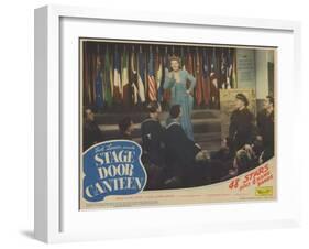 Stage Door Canteen, 1943-null-Framed Art Print