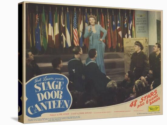 Stage Door Canteen, 1943-null-Stretched Canvas