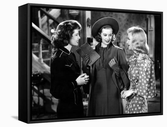 Stage Door, Katharine Hepburn, Lucille Ball, Ginger Rogers, 1937-null-Framed Stretched Canvas