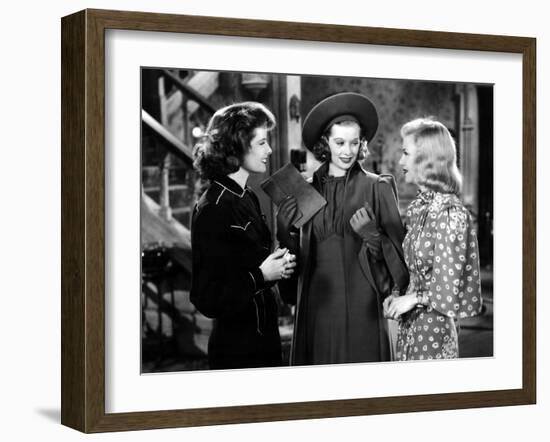 Stage Door, Katharine Hepburn, Lucille Ball, Ginger Rogers, 1937-null-Framed Photo