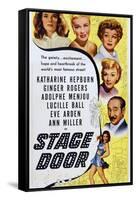 Stage Door-null-Framed Stretched Canvas