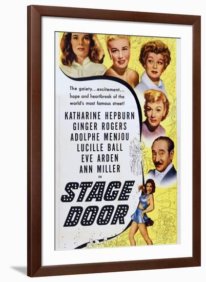 Stage Door-null-Framed Art Print