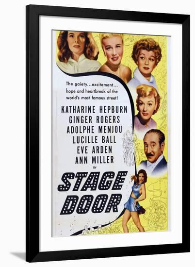 Stage Door-null-Framed Art Print