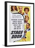 Stage Door-null-Framed Art Print