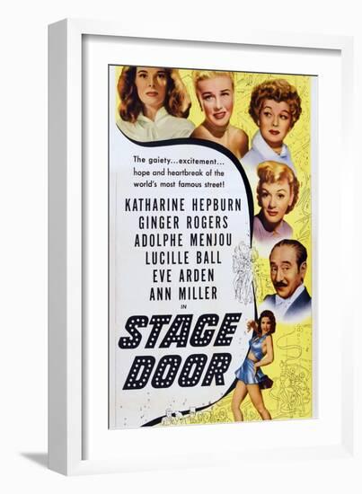 Stage Door-null-Framed Art Print