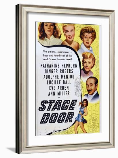 Stage Door-null-Framed Art Print